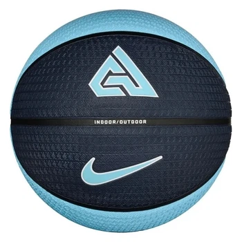 Баскетбольний м'яч Nike PLAYGROUND 8P 2.0 G ANTETOKOUNMPO DEFLATED N.100.4139.450.07, Темно-синій, Розмір (EU) - 7