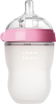 Бутылочка для младенцев Como Tomo As I Take 250 мл 3-6 месяцев Розовая