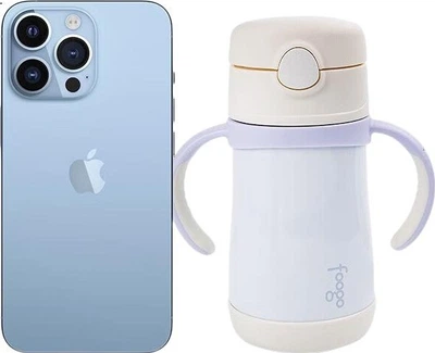 Термос-чашка Thermos Foogo Growth Series 280 мл из нержавеющей стали голубая (TCKH-300S BY)