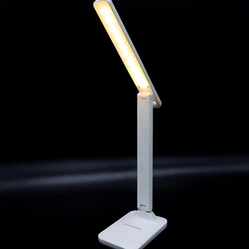 Беспроводная настольная LED лампа с USB-зарядкой, BL-201, Настольная лампа на аккумуляторе, Светильник для школьника с подставкой