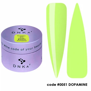DNKa Builder Gel Dopamine № 0051 Моделюючий гель, 30 мл