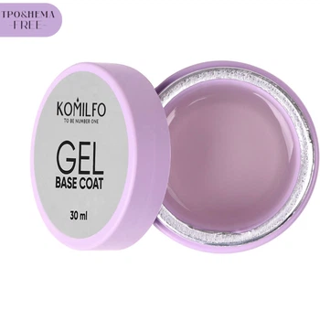 KOMILFO Gel Base Coat HEMA/TPO Free Гель-база для нігтів (гель банка), 30 мл