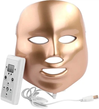 Maska LED do fototerapii twarzy Paloma Beauties Gold Led Light Therapy 