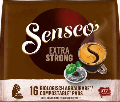 Кава в чалдах Senseo Extra Strong 16 порцій Philips Senseo 62 мм