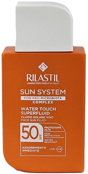 Солнцезащитный флюид для лица Rilastil Sun System Water Touch SPF50+ 50 мл (8058031942167)