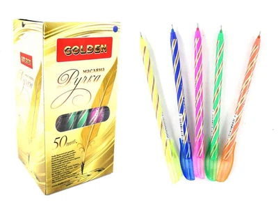 Ручка масляна GOLDEN синій Helix, 853348