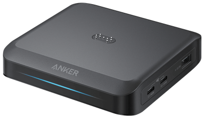 Сетевое зарядное устройство Anker Charging Base for Anker Prime 150W, 2xUSB-C, 1xUSB-A, Pogo pin Black (A1903G11)