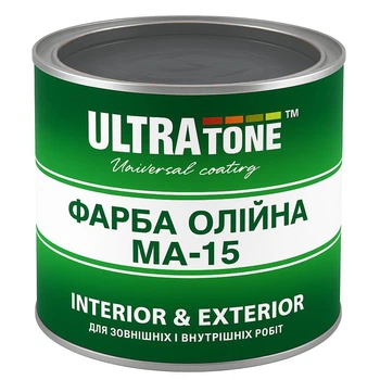 Фарба Олійна ULTRAtone МА-15 Сіра 2,5 кг