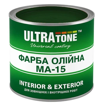 Фарба Олійна ULTRAtone МА-15 темно-зелена 2,5 кг