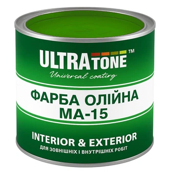 Фарба Олійна ULTRAtone МА-15 світло-зелена 1 кг