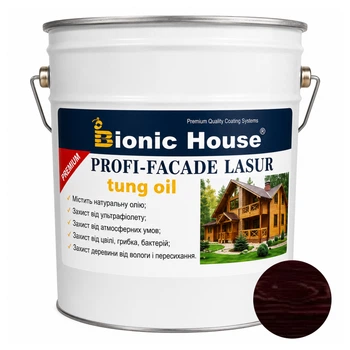 Фарба для дерева PROFI-FACADE LASUR tung oil 10 л Рожеве дерево