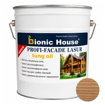 Фарба для дерева PROFI-FACADE LASUR tung oil 10 л Клен