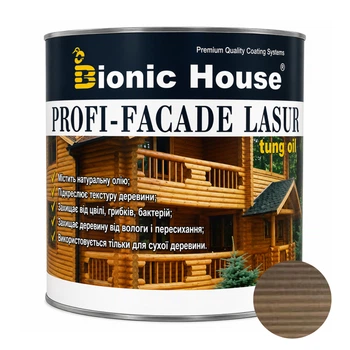 Фарба для дерева PROFI-FACADE LASUR tung oil 1л Кедр