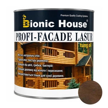Фарба для дерева PROFI-FACADE LASUR tung oil 1л Венге