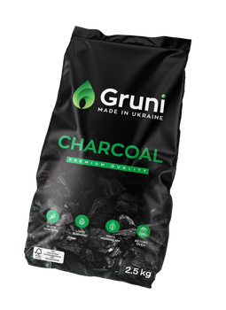 Древесный уголь Gruni 2.5 кг (граб)