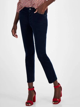 Брюки вельветовые женские Tommy Hilfiger 849333720 14 Синие (1159864642)