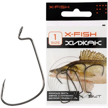 Крючок X-Fish Хищник #1 (5шт/уп)
