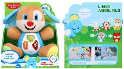 Іграшка інтерактивна Merkpol Little Animal Pals плюшевий Песик 69139 (5900368691399)