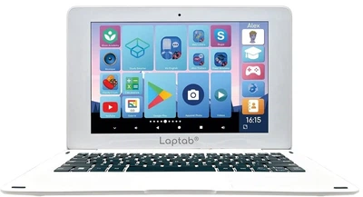Сенсорный ноутбук 10.1" Lexibook Laptab 10 (LTP10) Allwinner A523 RAM 4GB eMMC 128GB Android 13 (UKR) (102080516)