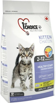 Сухой корм для котят 1st Choice Kitten со вкусом курицы 5.44 кг (65672290050)