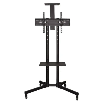Презентаційна мобільна стійка для підлоги V-STAR TV Cart-1500 32-70", Пересувний кронштейн для ТБ