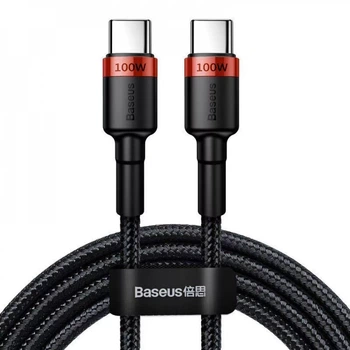 Кабель Baseus Cafule Flash Charging Type-C to Type-C PD 2.0 100W (2m)