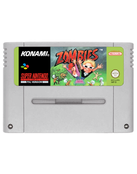 Игра Nintendo SNES Zombies Ate My Neighbors Europe Английская Версия Только Картридж Б/У
