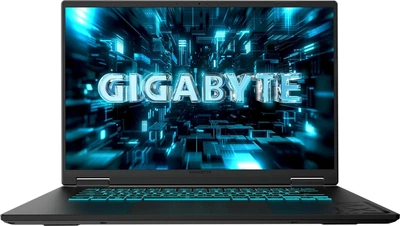 Ноутбук Gigabyte Gaming A16 Pro (GAMING A16HG5EECC4SH), Intel Core 7 240H / 16" / 165 Гц / RAM 32 ГБ LPDDR5X / SSD 1 ТБ / RTX 5080 / Windows 11 Home / Чорний