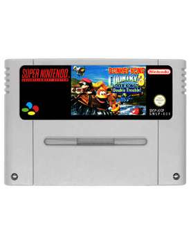 Игра Nintendo SNES Donkey Kong Country 3: Dixie Kong's Double Trouble! Europe Английская Версия Только Картридж Б/У