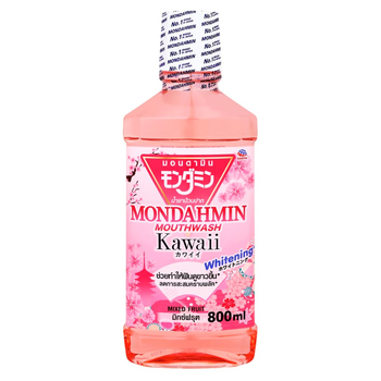 Ополіскувач для ротової порожнини MONDAHMIN Kawaii «Мультифрукт» 800 мл (8850273277515)