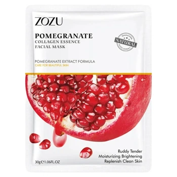 Тканевая маска для лица Zozu с экстрактом граната 30 г