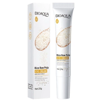 Крем под глаза с экстрактом риса Bioaqua Rice Raw Pulp Eye Cream, 20 мл