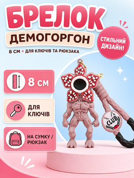 Брелок фигурка Демогоргон из сериала Очень странные дела Stranger Things на ключи рюкзак сумку пенал игрушка 8 см
