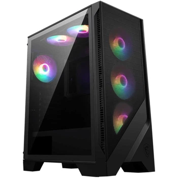 Корпус для ПК MSI MAG Forge 120A Airflow Midi-Tower без БЖ ATX/MicroATX/Mini-ITX RGB Black