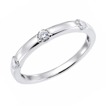 Кольцо серебряное фантазия с фианитами Silver Style 17.5 р. (10201.25 sku:2300102533931)