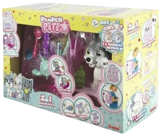 Zestaw do zabawy Simba Pamper Petz Plecak z husky (4006592095390)