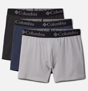 Чоловічі боксери труси набір з 3 шт Columbia Boxer Briefs розмір L