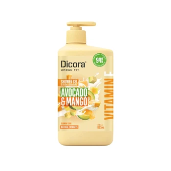 Гель для душу Dicora Urban Fit з вітаміном Е Манго і авокадо 825 мл