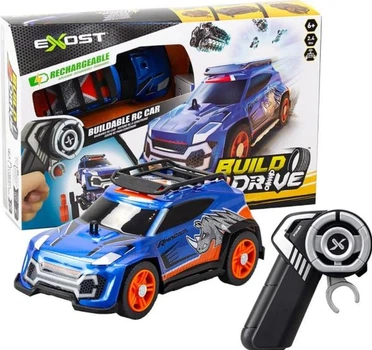 Машинка-конструктор Build 2 Drive Super Sports на радіокеруванні синій (20702)