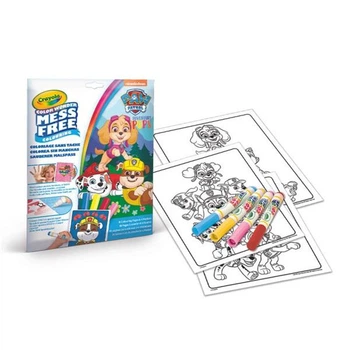 Розмальовка Crayola Color Wonder Щенячий патруль 18 стор. і 4 фломастери (75-2814-M)