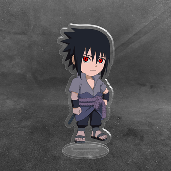 Акриловая коллекционная фигурка Аниме: Чиби Chibi Naruto (Наруто) Саске Учиха 1 10 cм