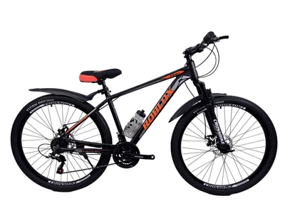Велосипед CrossBike Roblox 27.5" 17" Чорний-Помаранчевий
