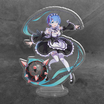 Акриловая коллекционная фигурка Аниме: Re:Zero. Жизнь с нуля в альтернативном мире - Рем 15 см