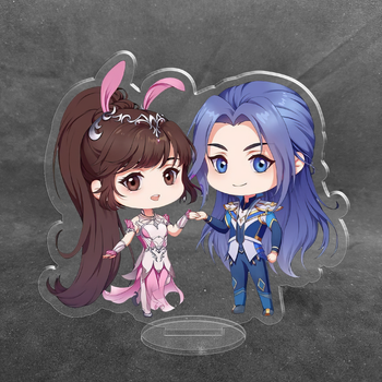 Акриловая коллекционная фигурка Chibi Аниме: Боевой континент / Douluo Dalu 10 cм