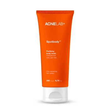 Очищающий гель для тела Spotbody Purifying body wash ACNELAB+ 200 мл 4823109412859