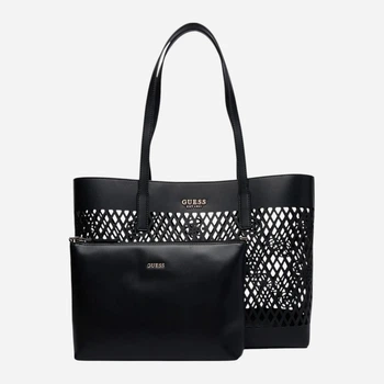 Сумка шоппер женская Guess Letty 2 In 1 Tote HWPG99-11240-BLA Black (198659053666)