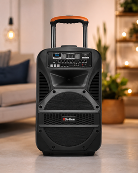 Портативна колонка Su-Kam BT115D Bluetooth, USB, FM акустична караоке-система