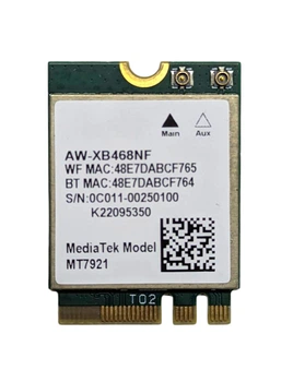 Wi-Fi модуль, адаптер MediaTek MT7921 (Wi-Fi 6 802.11ax, Bluetooth 5.2, M.2 2230) [AW-XB468NF]
