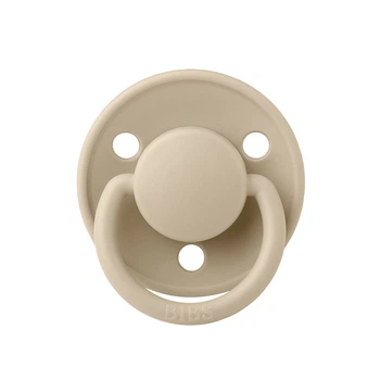 Соска Bibs De Lux round 0-6 міс латекс Vanilla
