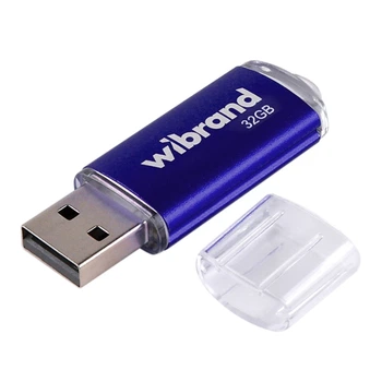 USB флеш-накопичувач Wibrand 32gb Cougar Синій